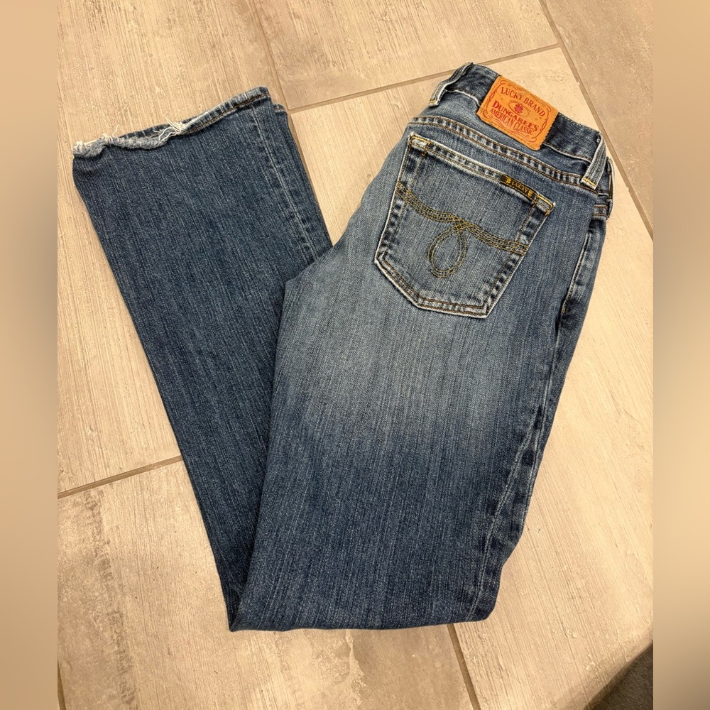 Lucky Brand Women's Blue Lola Boot Jeans